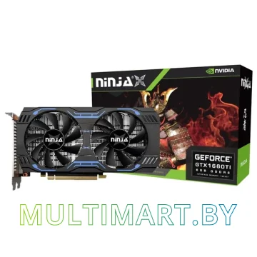 Видеокарта Sinotex Ninja GeForce GTX 1660 Ti 6GB GDDR6 (NK166TI66F) картинка 4